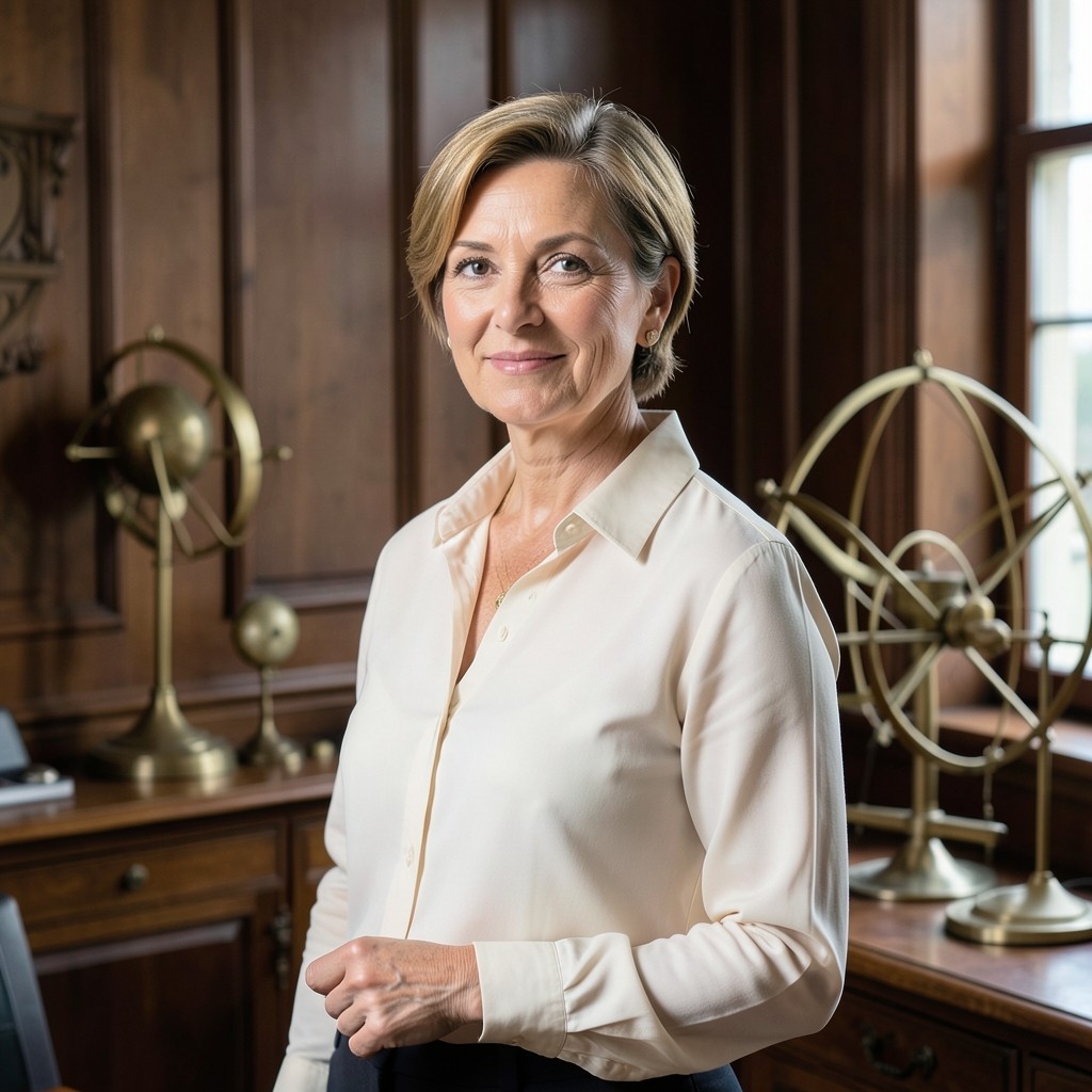 Laura Chevalier, consultante en droit du stage, dans son cabinet à Argentan